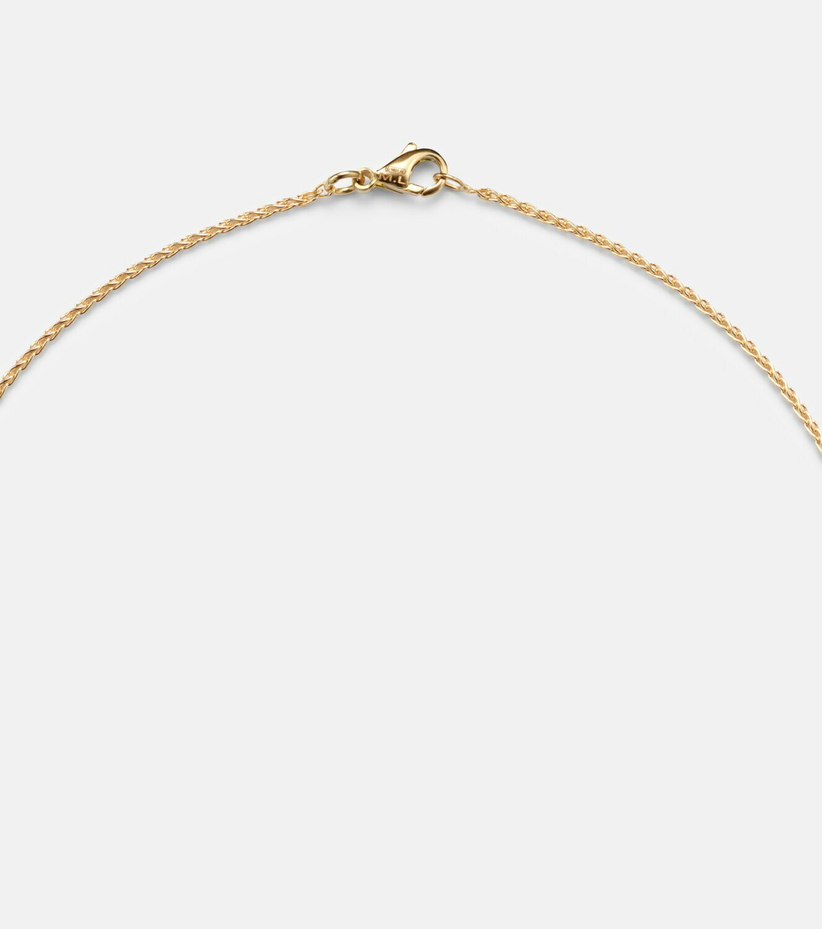 Marie Lichtenberg Luck 18kt gold pendant necklace with emerald