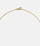 Marie Lichtenberg Luck 18kt gold pendant necklace with emerald