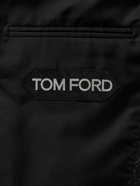 TOM FORD - Cooper Silk-Blend Jacquard Tuxedo Jacket - Black