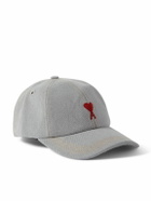 AMI PARIS - Logo-Embroidered Denim Baseball Cap