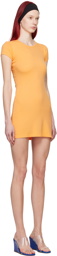 Gil Rodriguez Orange Bellevue Minidress