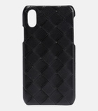 Bottega Veneta Intrecciato leather iPhone X/XS case
