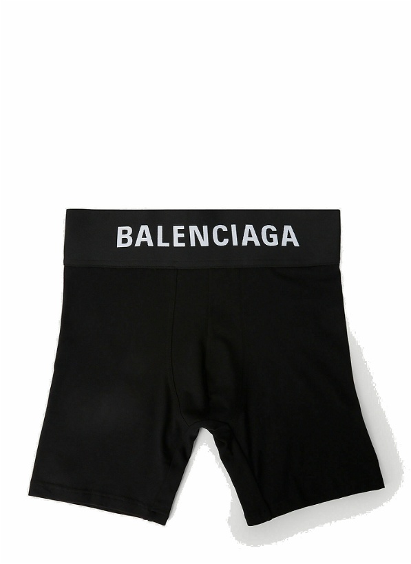 Photo: Balenciaga - Logo Waistband Boxers in Black