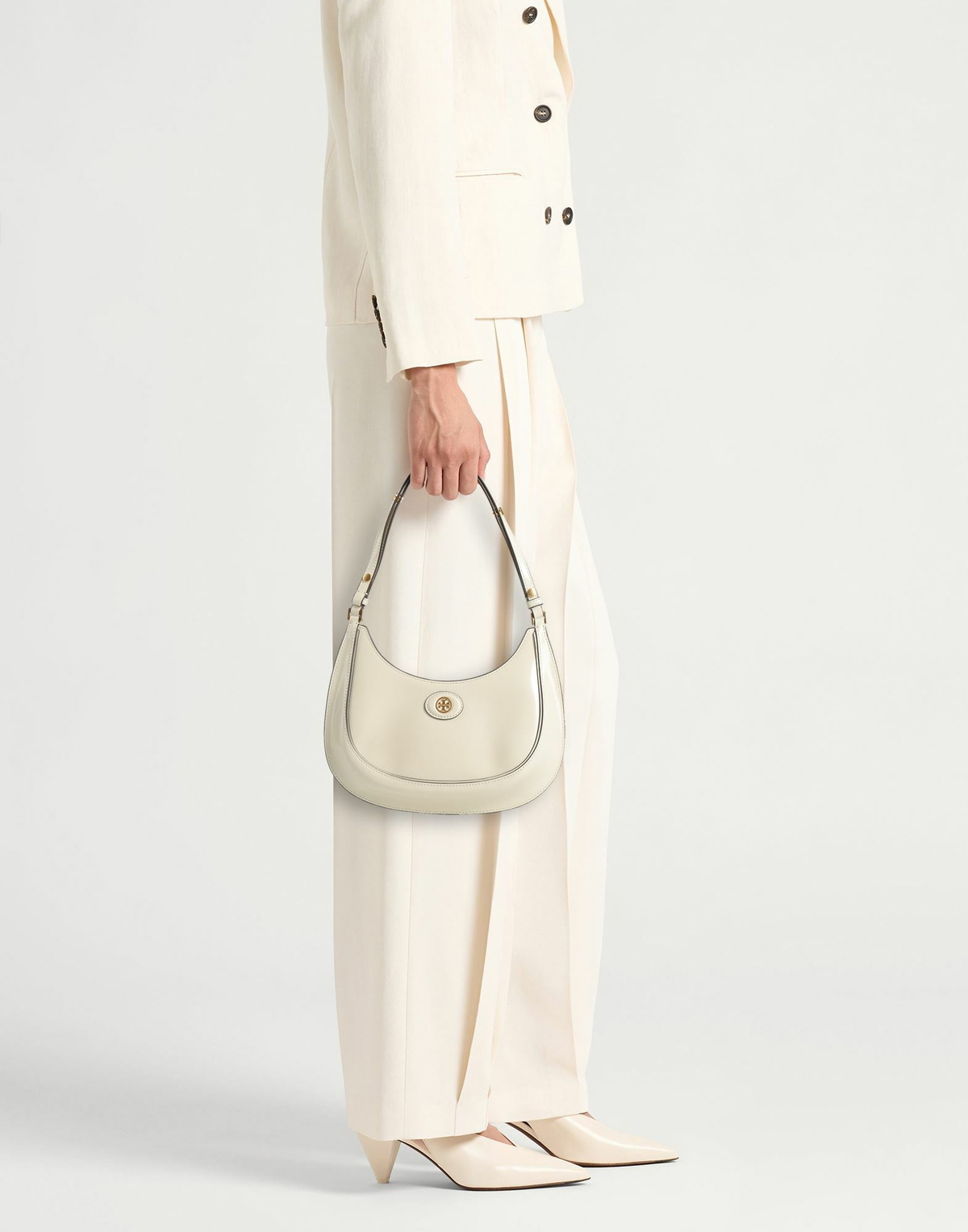 Tory Burch Womens Shoulder bag in Off white