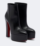 Christian Louboutin Jenna leather platform ankle boots