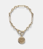 FoundRae Internal Compass 18kt gold bracelet with diamonds