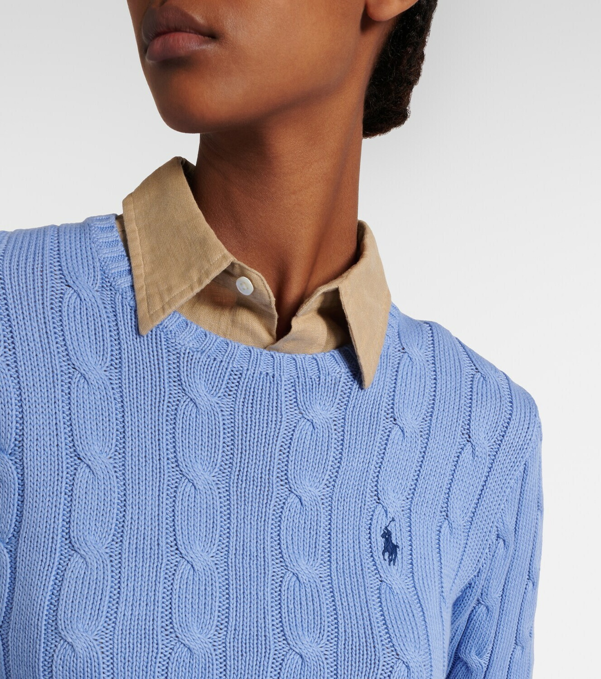 Polo Ralph Lauren Cable-knit cotton sweater