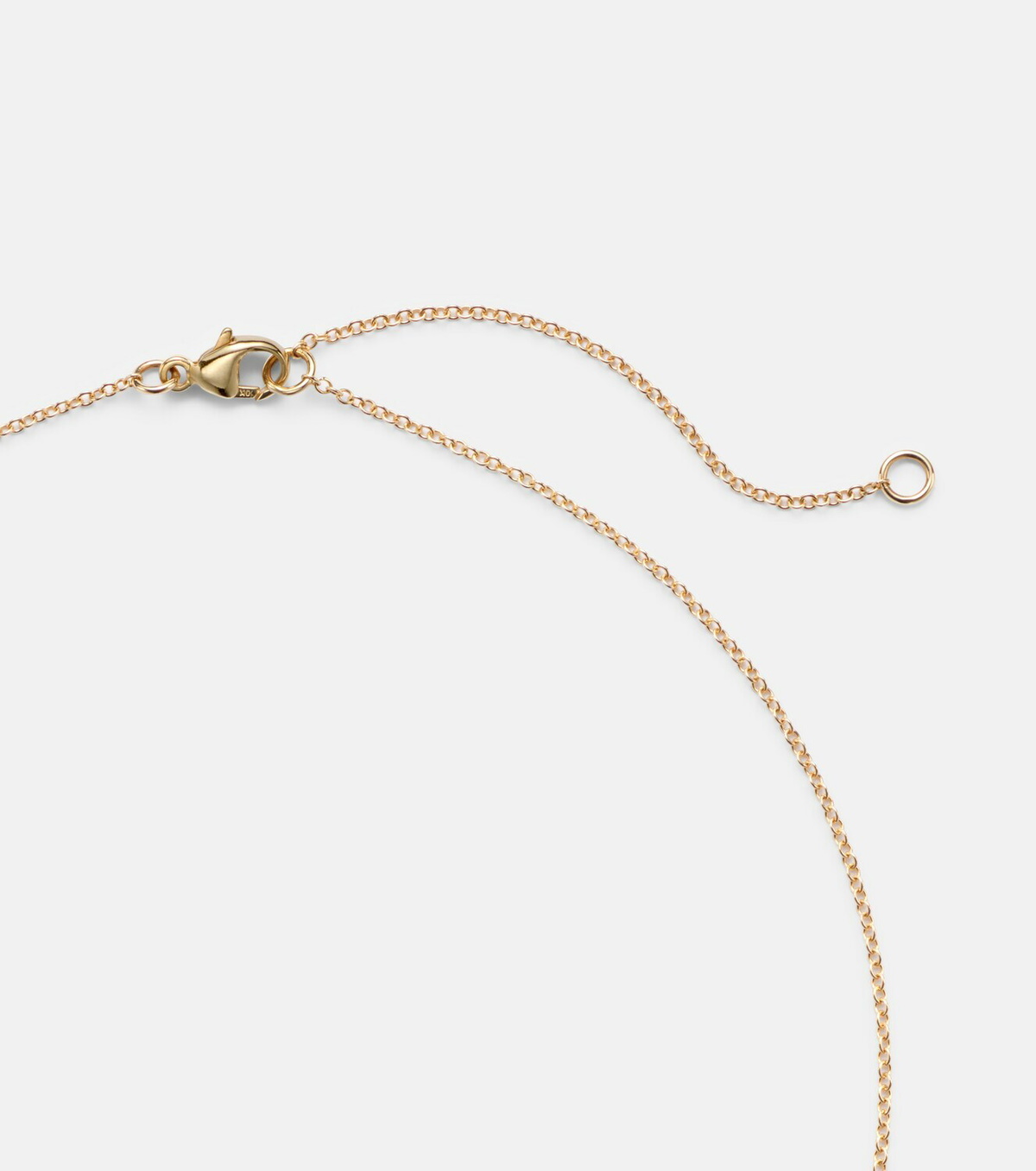 Stone and Strand Northern Star 10kt gold necklace with diamond