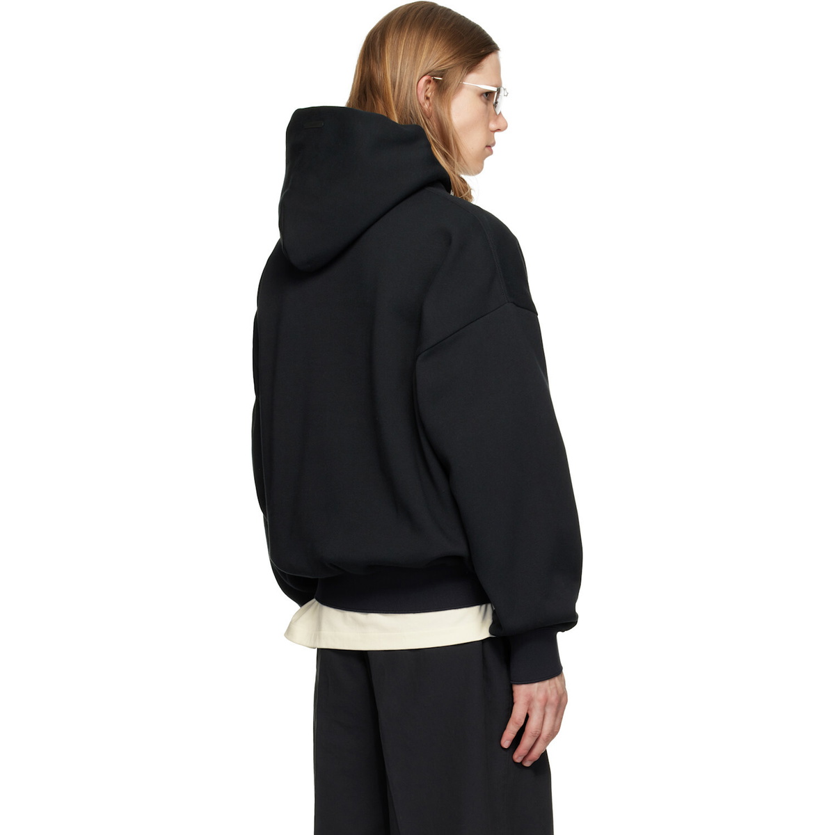 Fear of God ESSENTIALS Black 90s Hoodie