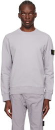 Stone Island Gray Patch Sweatshirt