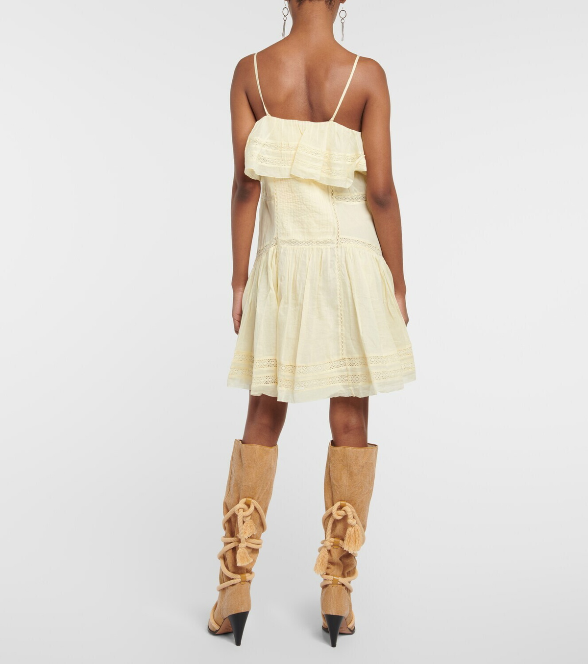 ISABEL MARANT ETOILE Black Cotton Casual Dress