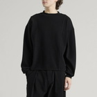 Gander Men's Raw Edge Crewneck Sweatshirt in Black