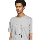 Paul Smith and Christoph Niemann Grey Gallery Print T-Shirt