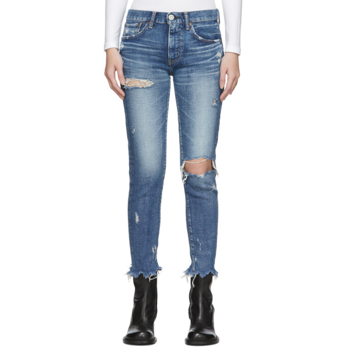 Moussy Vintage Blue MV Ridgewood Jeans