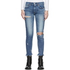 Moussy Vintage Blue MV Ridgewood Jeans