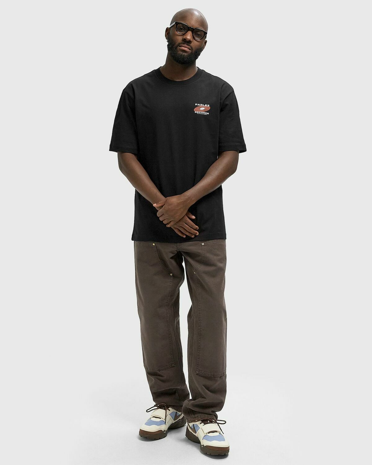 Parlez Lp Tee Black Mens Shortsleefe