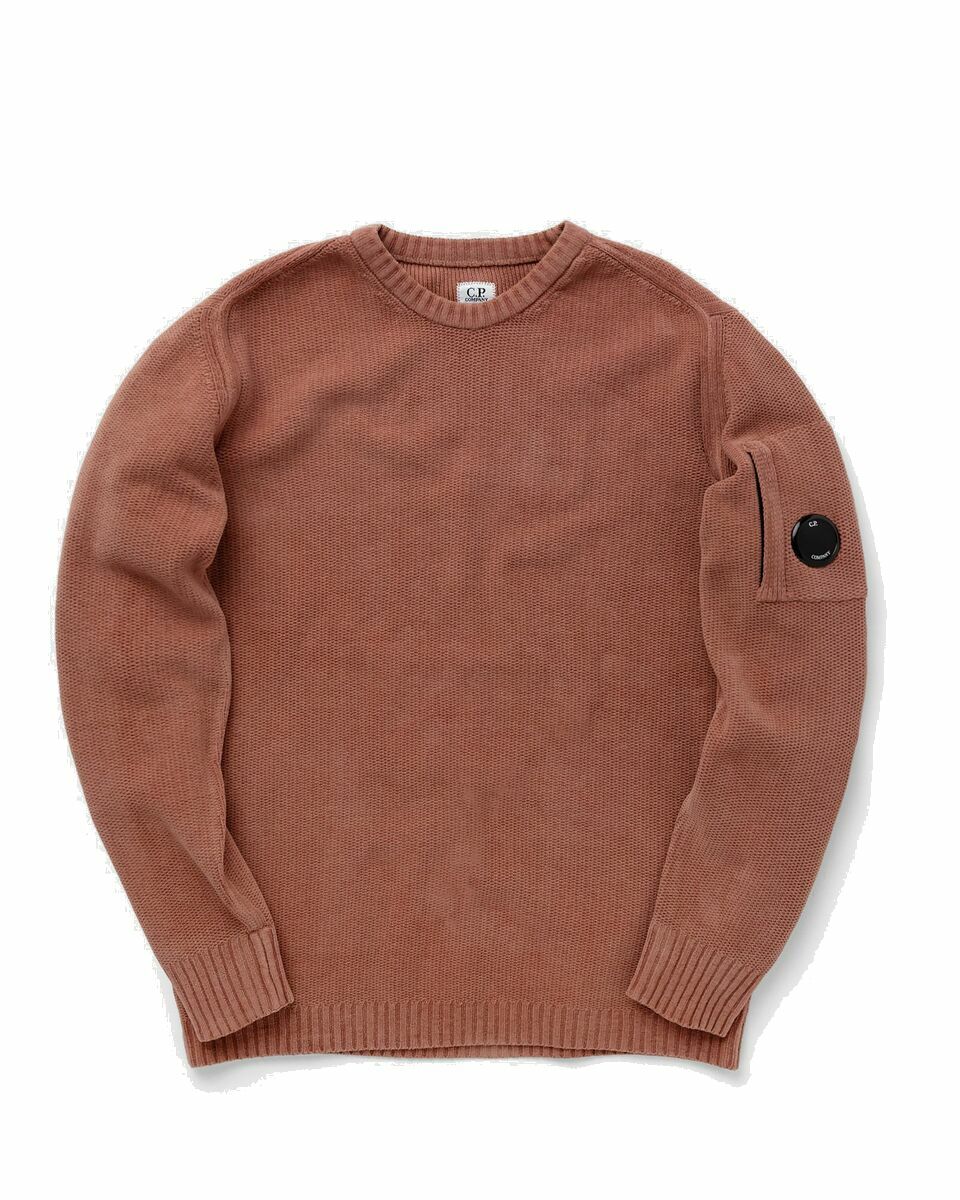 Photo: C.P. Company Knitwear   Crew Neck Brown - Mens - Pullovers
