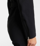 Yves Salomon Shearling-trimmed belted ski suit