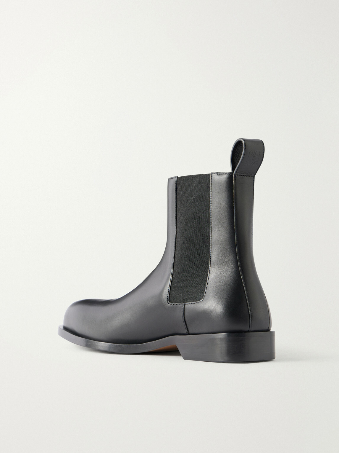 LOEWE - Bobine Leather Chelsea Boots - Black