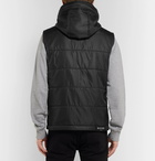 Balmain - Padded Quilted Shell Hooded Gilet - Men - Black