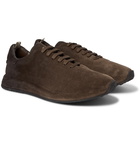 Officine Creative - Race Dégradé Suede Sneakers - Green