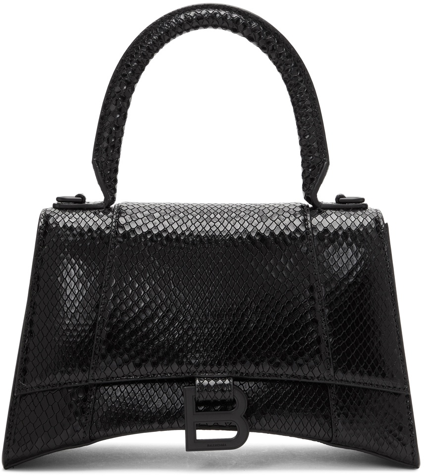 Balenciaga Hourglass Mini Bag in Black