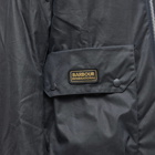 Barbour Men's International Harlow Wax Jacket in Navy