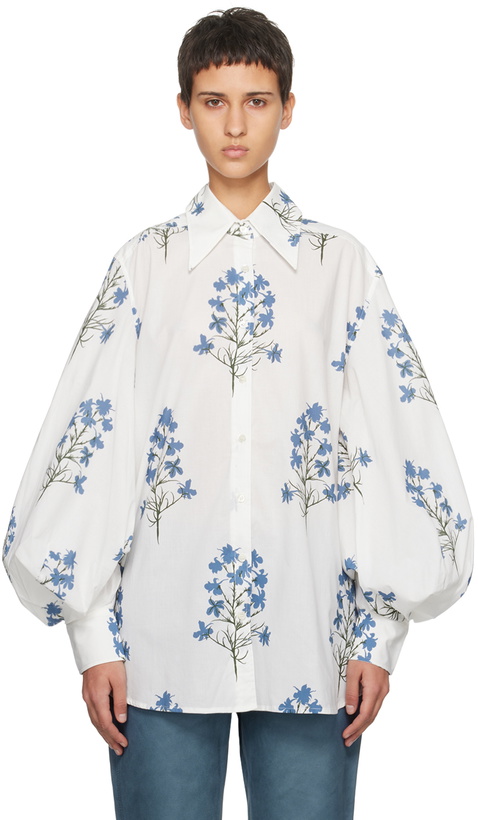 Photo: S.S.Daley White Balloon Blouse