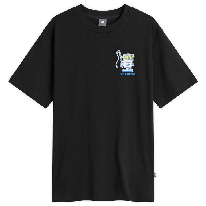Photo: New Balance Men's Fish and Chips T-Shirt in Black