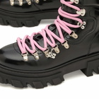 GANNI Women's Cleated Mountain Boots in Black