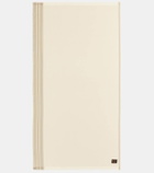 Loro Piana Suitcase striped beach towel