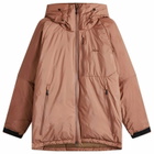Nanga Men's Aurora Tex Down Jacket in Medium Brown