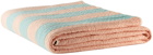 Dusen Dusen Multicolor Warm Stripe Coverlet, Full/Queen