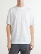 Eleventy - Cotton-Jersey T-Shirt - White
