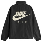 Air Jordan x Nigel Sylvester Bike Half Zip Jacket in Black