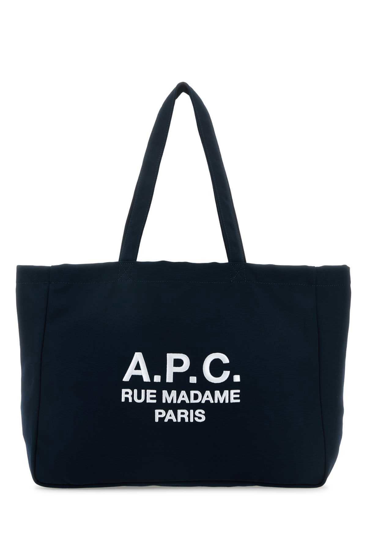 A.P.C. Men's x JJJJound Hotel Souvenirs Cabas Tote Bag in