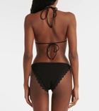 Ulla Johnson Cefalu scalloped bikini top
