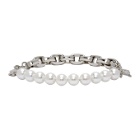 MISBHV Off-White Pearl Half Bracelet
