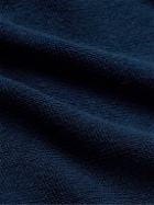 Aspesi - Printed Cotton Hoodie - Blue