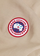 Canada Goose Huron Hooded Cotton Sweatshirt Beige