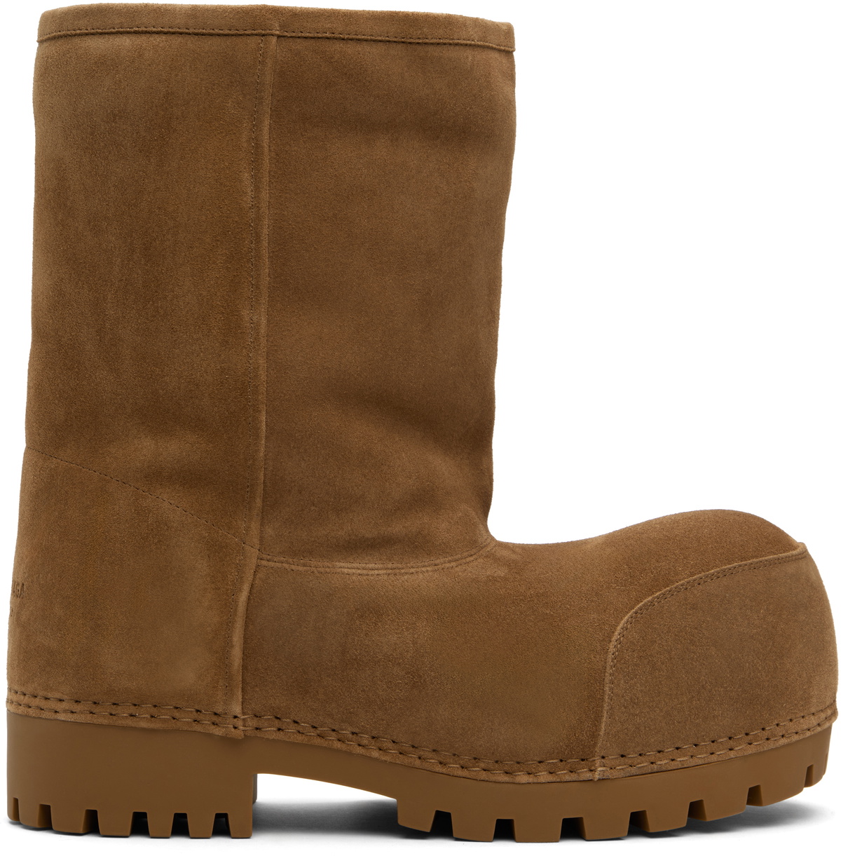 Alaska faux fur snow boots in white - Balenciaga | Mytheresa