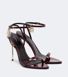 Tom Ford Padlock patent leather sandals