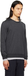Gabriela Hearst Gray Wells Reversible Sweater