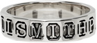 Paul Smith Silver Logo Stamp Ring