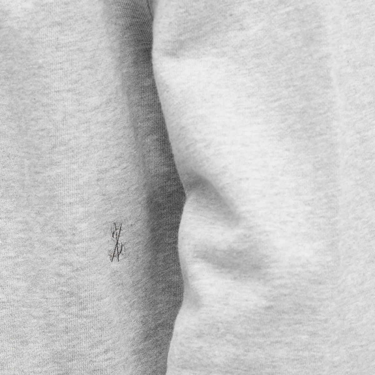 Ksubi Men's 4 x 4 Biggie Crew Sweat in Grey Marl