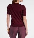Saint Laurent Wool, cashmere, and silk sweater