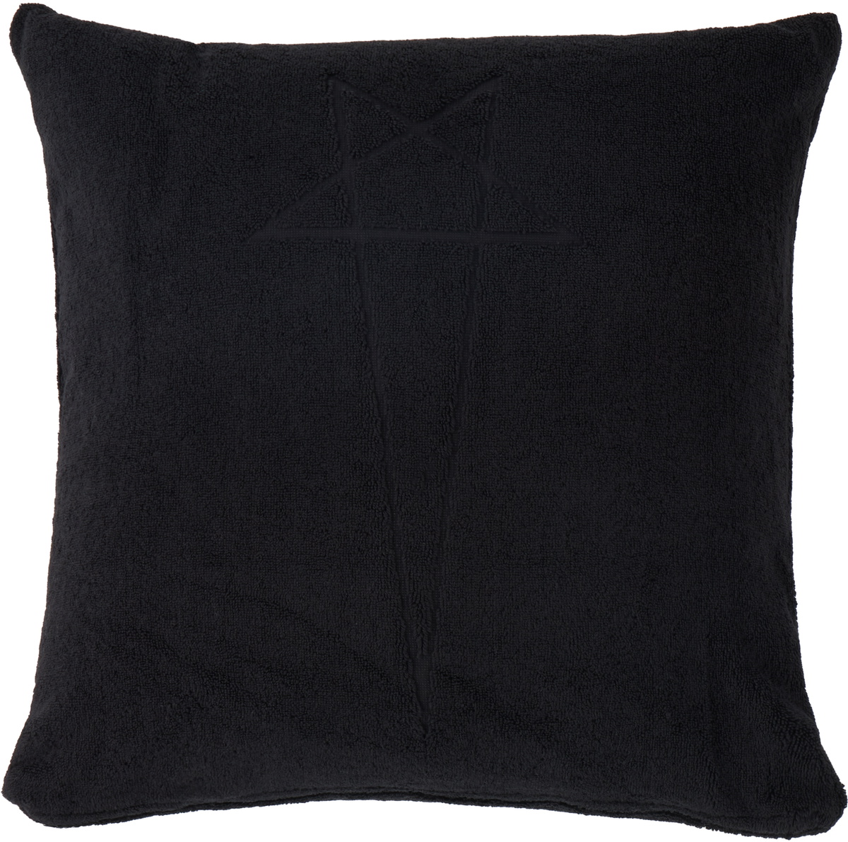 Rick Owens Black Beach Cushion