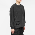 F/CE. Men's Polartec MC Crew Sweat in Black