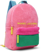 Marc Jacobs Kids Pink Printed Backpack