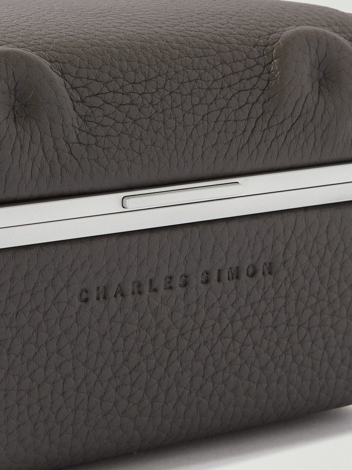 Charles Simon - Eaton Hippo Full-Grain Leather Travel Watch Case